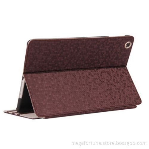 Diamond Pattern Leather Cases for iPad 3 and 4, New Design, Lightweight and Easy to Carry